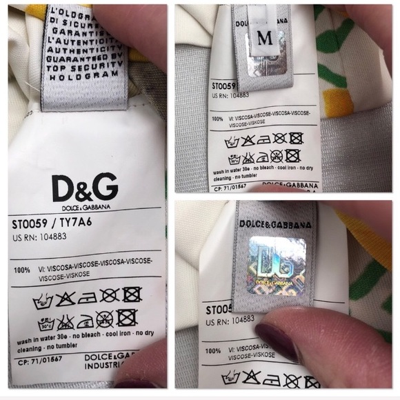 Dolce and Gabbana multicolor sunflower cold shoulder top M - Picture 5 of 10